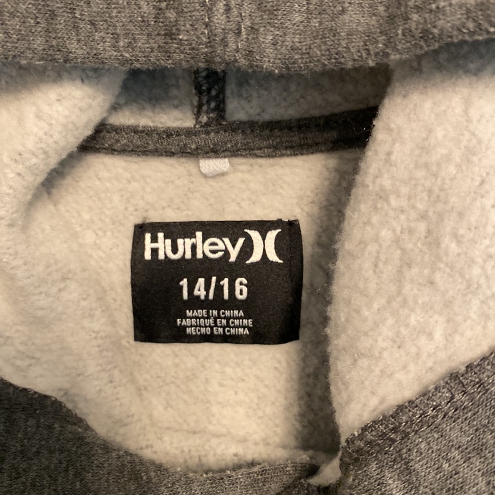 Hurley Camo Hoodie size 14/16 - Picture 2 of 3